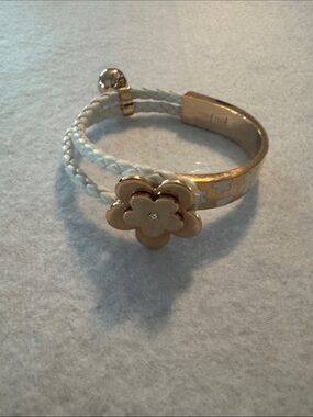 Folli Follie leather braid bracelet